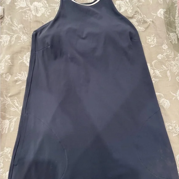 Vuori Navy Midi Dress - Picture 1 of 3